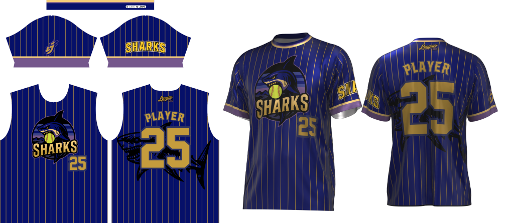 Sharks Official Jersey
