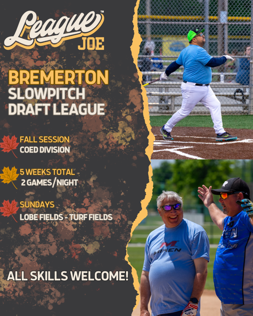 Bremerton Slowpitch Softball Draft Logo