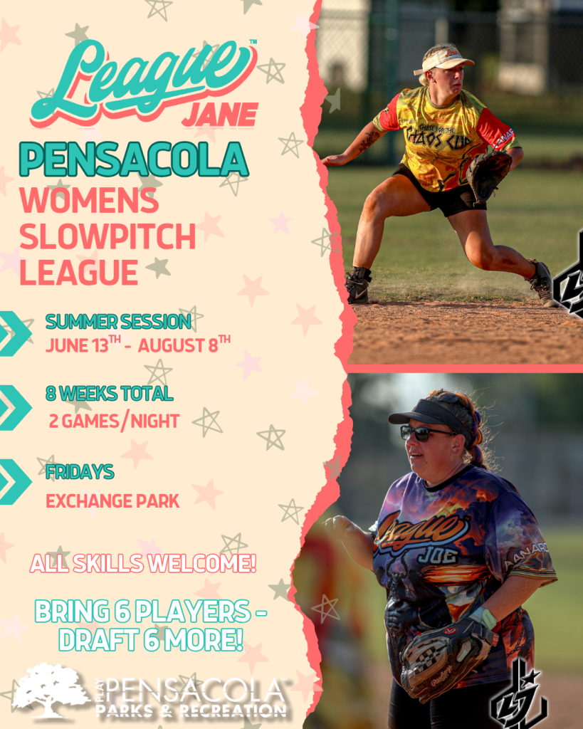 Pensacola Slowpitch Women's Keeper Draft Logo