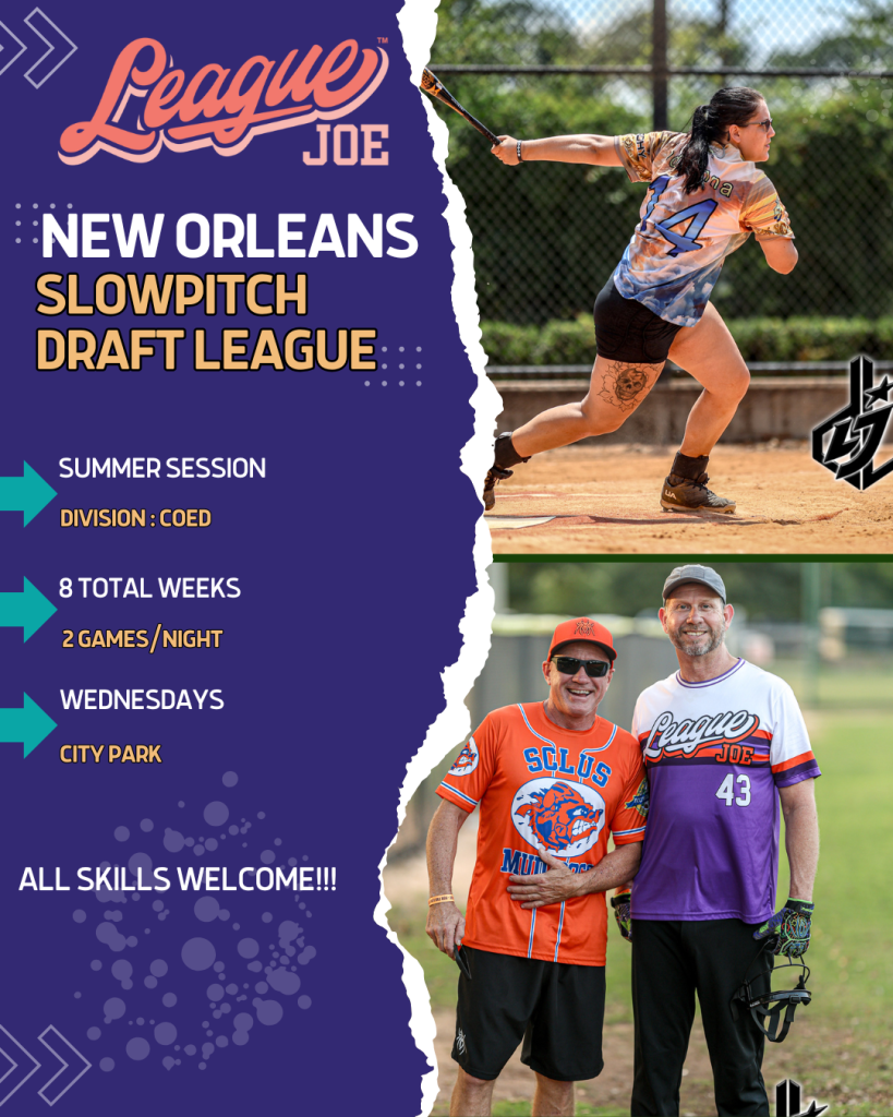 New Orleans Slowpitch Draft League Logo
