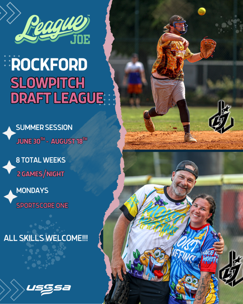 Rockford, IL Slowpitch Draft League Logo